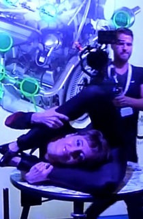 2015 Schlangenfrau Magdalena Tunap Stahlgruber Messe, Mnchen